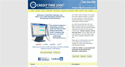 Desktop Screenshot of credittime2000.com